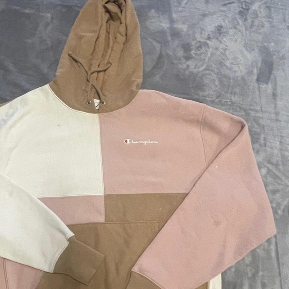 Champion Hoodie Tan Cream Large‎ thick - Picture 1 of 8